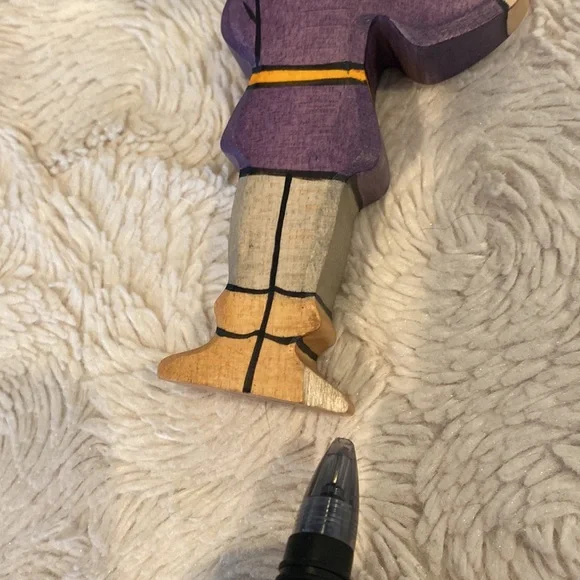 Holztiger Waldorf Inspired Knight & Dragon Wooden Toys - Picture 3 of 4